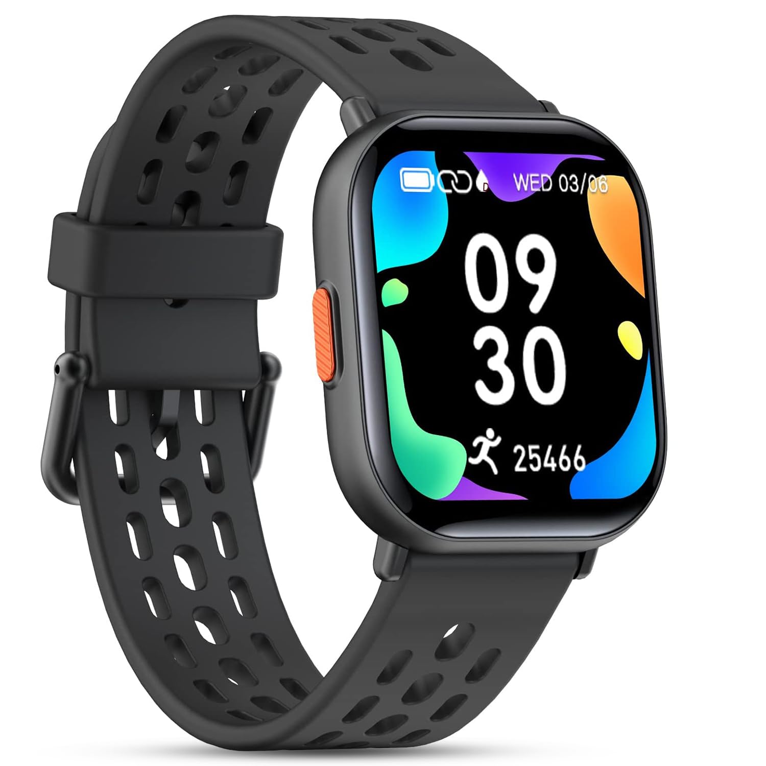 Kids Smartwatch for Boys and Girls IP68 Waterproof Children's Fitness Activity Tracker Watch Heart Rate Sleep Monitor 8 Sports Modes Pedometer Alarm Clock Gifts Teenagers Smart Watch (Black) Kids Smartwatch for Boys and Girls IP68 Waterproof Children's Fitness Activity Tracker Watch Heart Rate Sleep Monitor 8 Sports Modes Pedometer Alarm Clock Gifts Teenagers Smart Watch (Black)